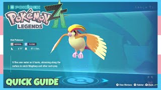 Where To Catch Pidgeot In Pokemon Legends Za Location Quick Guide