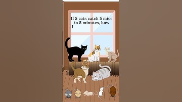 Five Cats |Riddle | Brain Teasers | Brain Test | Puzzle | paheli |Reels video| Puzzle Reel |