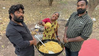 గంగవ్వ ఎగ్ నూడుల్స్ | Village style Egg Noodles | My Village Show food