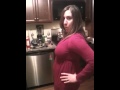 Kelly proud of her pregnant belly