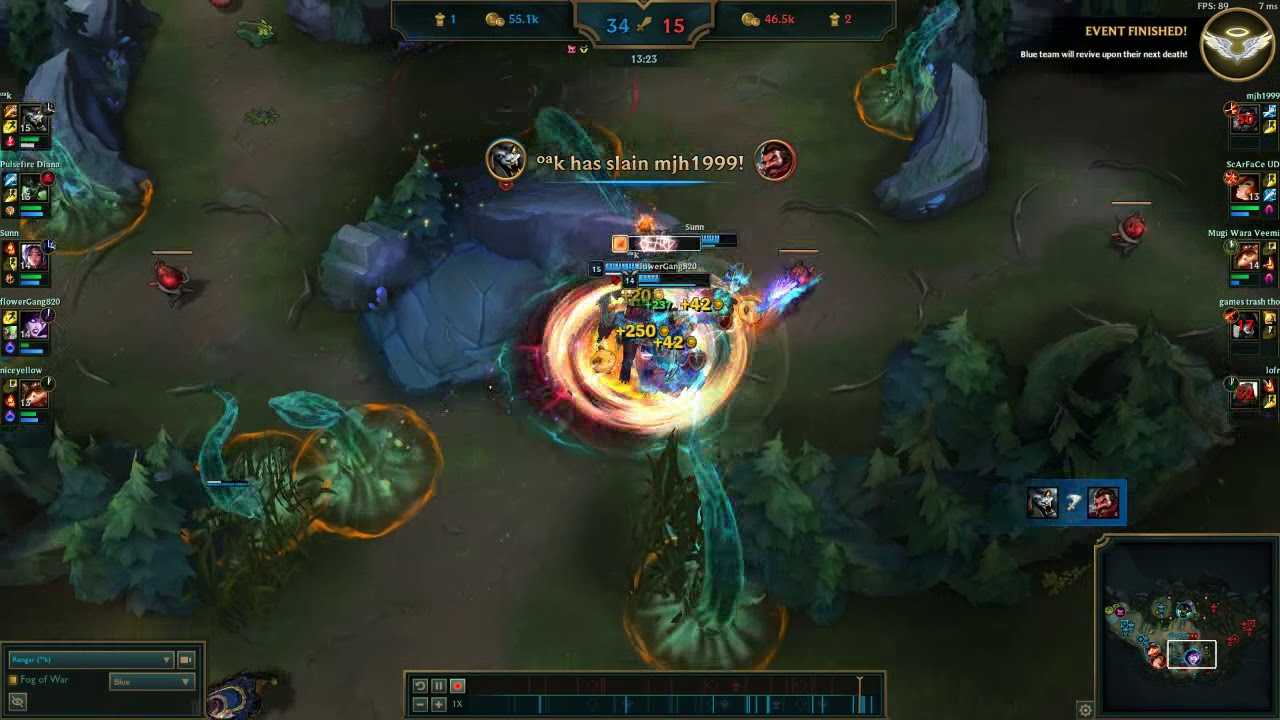 RIP TWISTED TREELINE OLD RENGAR LAST SECOND PENTA