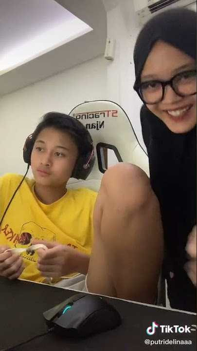 Tiktok Putri delina dan Rizwan fadilah
