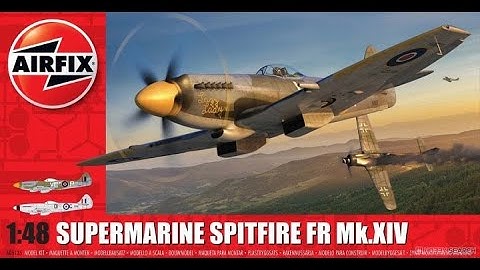 New 2019 Airfix 1 48 Supermarine Spitfire XIV #A05135