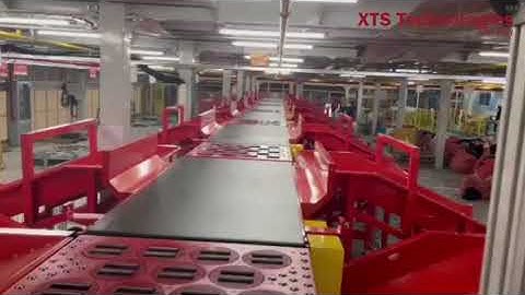 Parcel singulator + DWS system + Sorting System