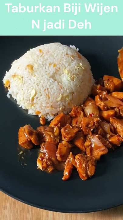 Nasi Goreng Ayam kecap mantap bgt -Bikin Bekal Anak Sekolah#bekalsekolah#nasigoreng #ayamkecap#short