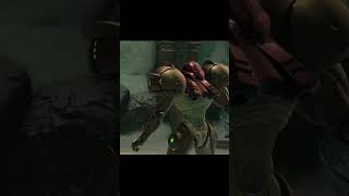 Samus Gets Clonked By A Rock, Back Of The Head - Metroid Prime Remaster Switch