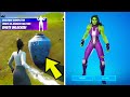 Emote as Jennifer Walters after Smashing Vases - Jennifer Walters Awakening Challenges Fortnite