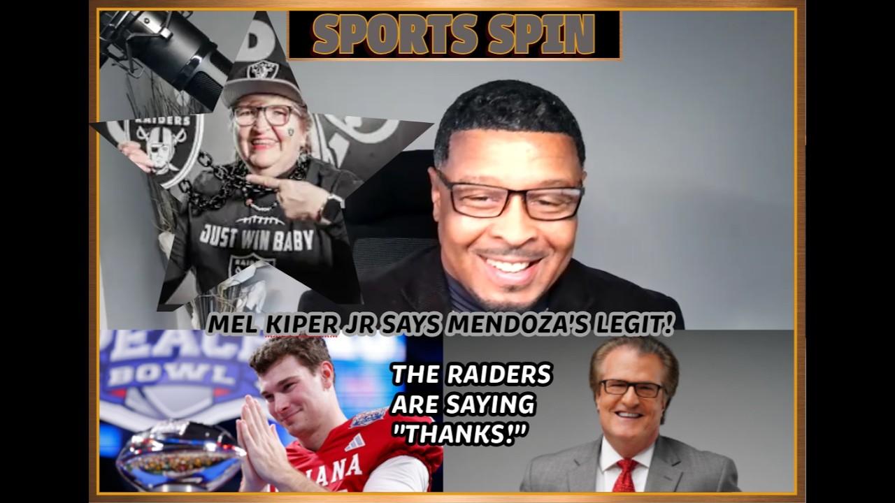 RAIDERS ARE POISED TO MKE NOIS IN THE AFC!  MEL KPR SAYS 