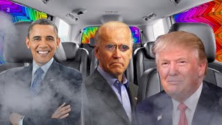 Obama, Biden, And Trump’s first time in a hot box 🍃💨 (AI Voice meme)