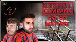 This Game Is ABSOLUTE CHAOS - LETHAL COMPANY CO-OP GAMEPLAY