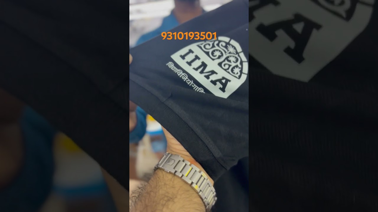 IIMA Custom Merchandise Tshirt Near Me 