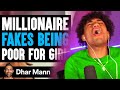 MILLIONAIRE FAKES Being POOR For GIRL.. 😢 | Foltyn Reacts