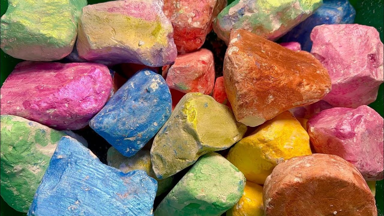 Colorful Jumbo Chalk | Soft & Crumbly Texture | Stress Relief | ASMR