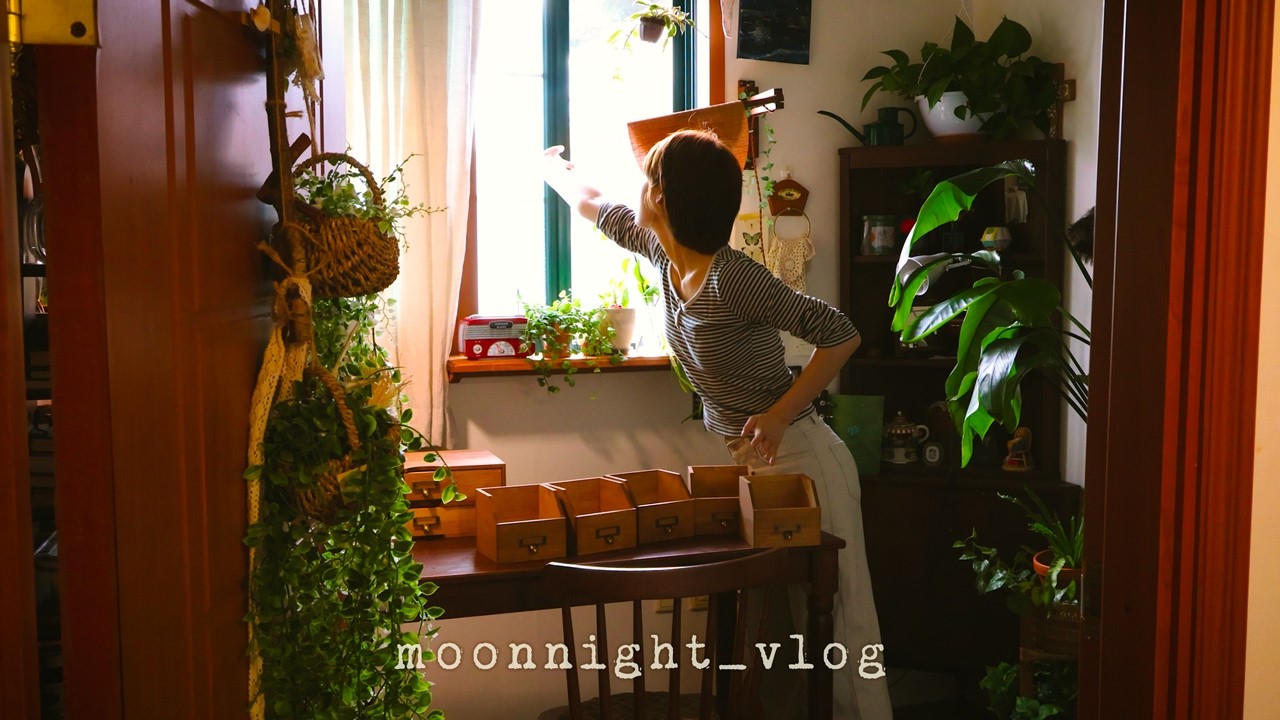 Выходной корейца, живущего один✿ Уход за деревянными вещами, сухая рыба и суп из кабачков. Хехва