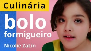 AULA DE CULINÁRIA - BOLO FORMIGUEIRO - aprenda com Nicolie ZaLin screenshot 1