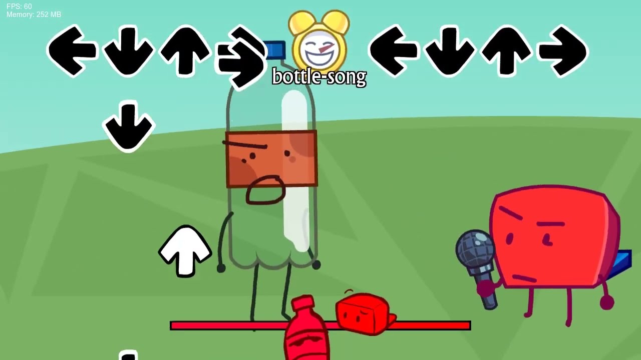 VS Bottle Bottle Song (Full Song) BFDI FNF Mod YouTube