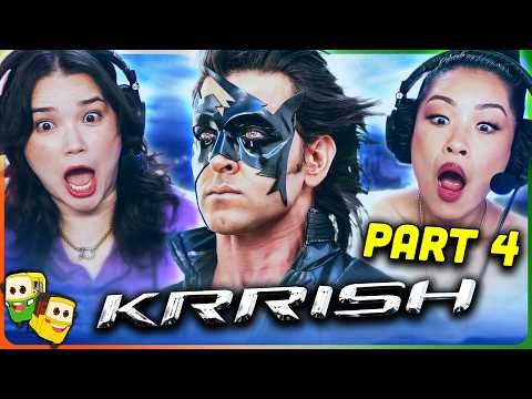 Part 4 - KRRISH Movie Reaction! | Hrithik Roshan | Priyanka Chopra | Rekha