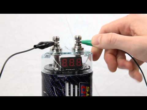 How to install a car audio capacitor