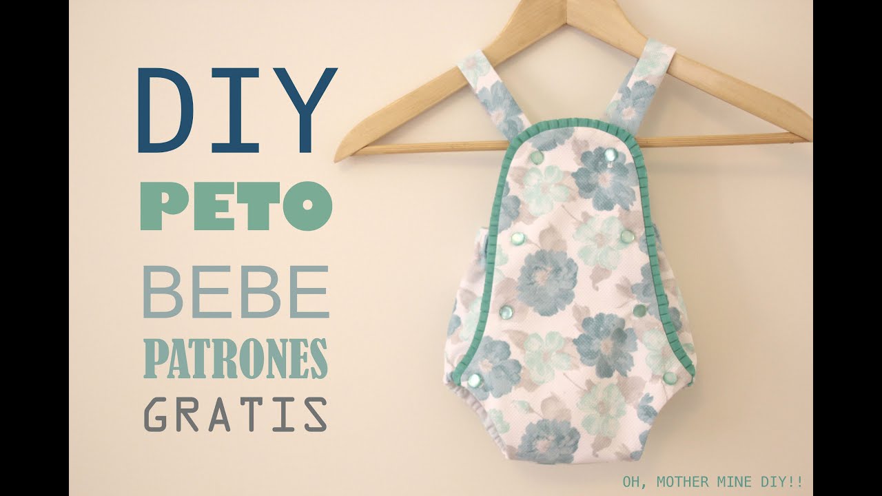 DIY bebe (patrones gratis) - YouTube