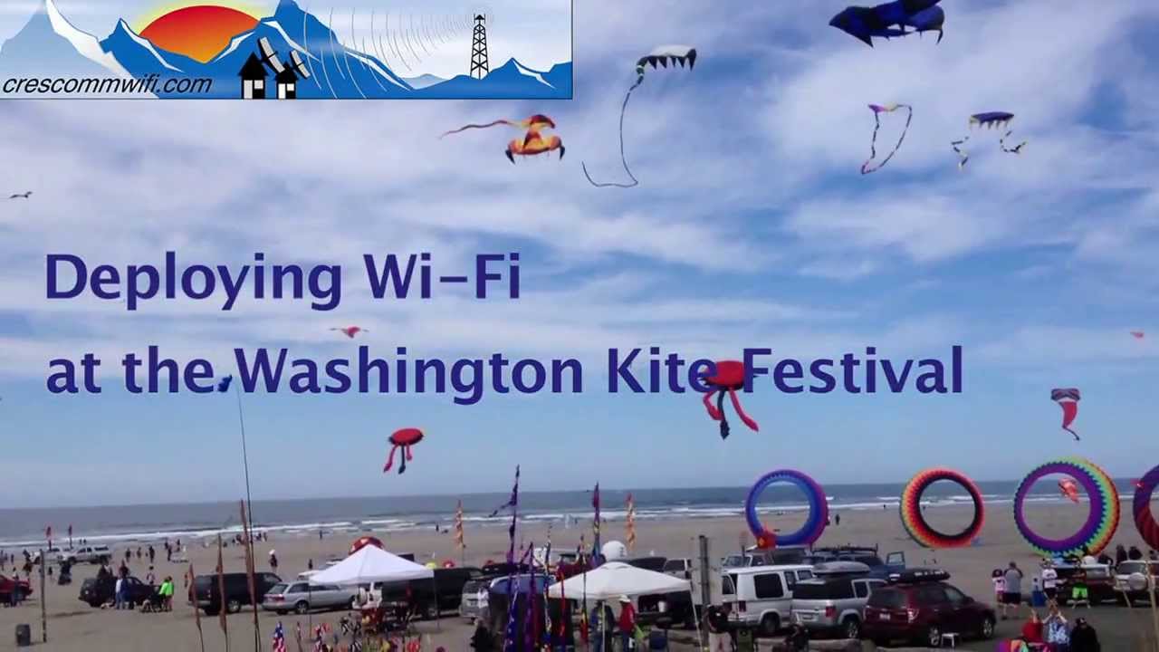 Deploying WIFI at the Washington International Kite Festival YouTube