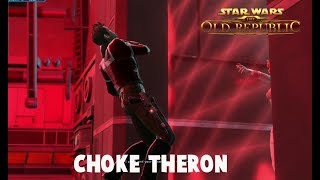 Swtor, Crisis On Umbara- Force Choking Theron