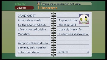 Kingdom Hearts HD 1.5 Final Mix | Rare Heartless - Grand Ghost