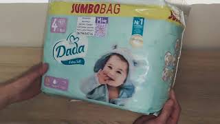 Огляд підгузників ТМ "Dada" Extra Soft