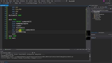 Practice 8 Binary to Ascii conversion using shifting