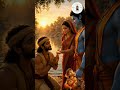 जब केवट ने राम जी को नाव में चढ़ाने से मना कर दिया! #ram #ramayan #hindumythology #facts #shorts