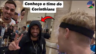 I meet the Corinthians player for the first time