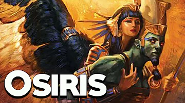 ¿Cómo se relaciona Anubis con Osiris?
