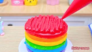 Resep game Kue Pelangi Mini❤️Desain Kue Hati KitKat Warna-warni | Kue ABC screenshot 4