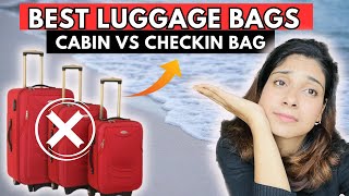 Best Luggage bags for international Travel | Soft shell vs hard shell suitcase | best suitcase India