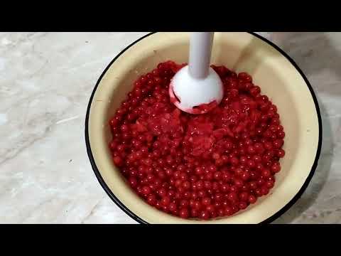 рецепт сока из калины