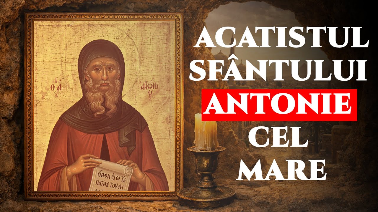 Acatistul Sfântului Antonie cel Mare | Rugăciune pentru întărire sufletească