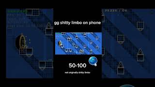 50-100 on shitty limbo #geometrydash #gd #geometry  # geometry_dash #plslikesubscribe #ggs