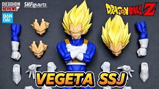 O MELHOR VEGETA SSJ DE TODOS? S.H.Figuarts Dragon Ball Z Unboxing e Review 