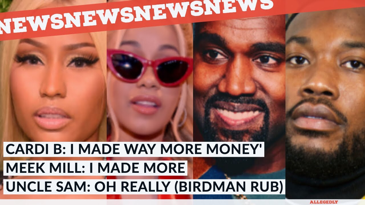 music video download Cardi B disappointed Nicki Minaj Made More Millions, Meek says he made more money, Kanye Tops List
