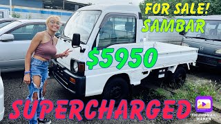 For sale: 1996 Subaru Sambar SUPERCHARGED