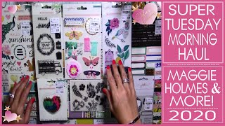 Super Tuesday Morning Haul - New at Tuesday Morning - Maggie Holmes and Tons of Punches!