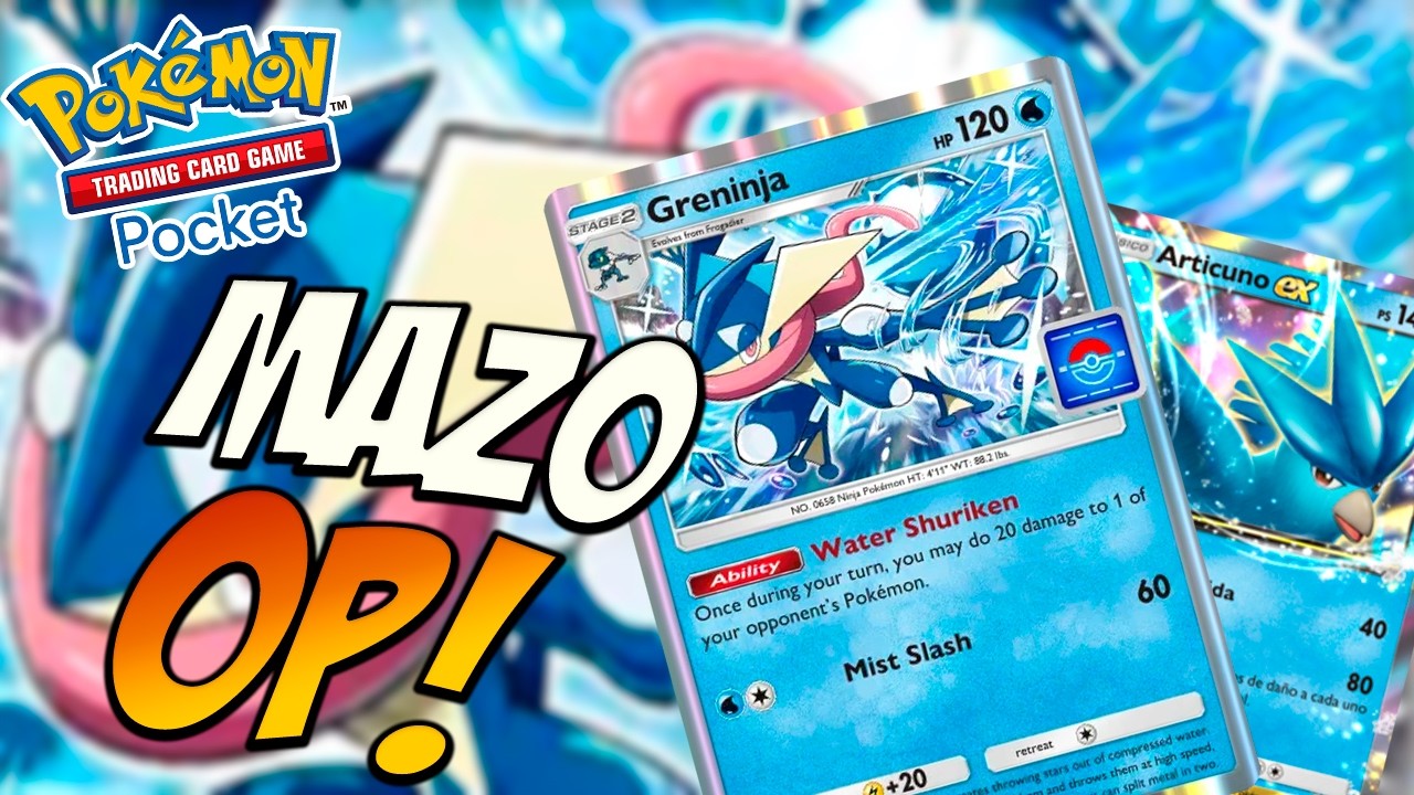 💥Deck Tech: ¡Este mazo de Greninja es BUENÍSIMO!💥Pokémon TCG Pocket en ...