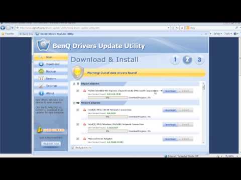 How Can I Download And Update BENQ Drivers