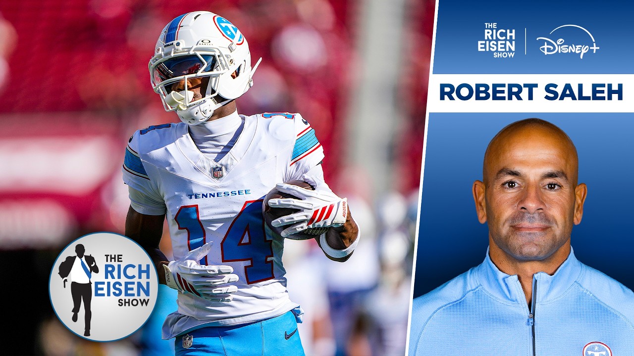 Titans HC Robert Saleh Reveals His Expectations for Rookie WR Carnell Tate | The Rich Eisen Show