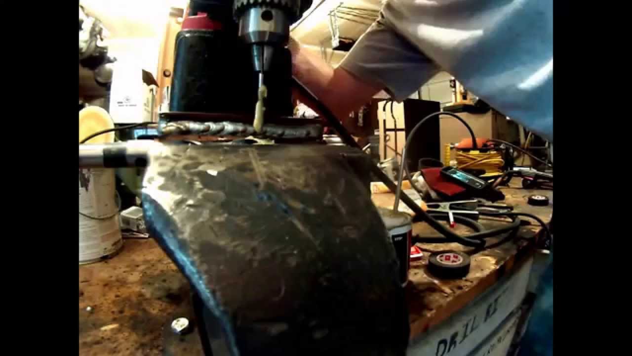 Hi Roc Carbide Drill Bit Drilling THROUGH! The Competition HSS and Cobalt Drill Bits