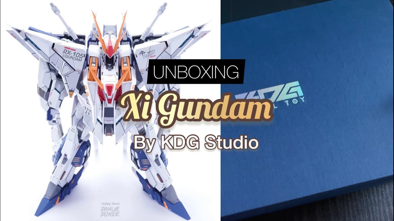 UNBOXING HG XI GUNDAM GK by KDG Studio Resin Conversion Kit #asmr
