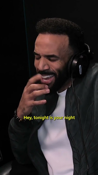 #craigdavid sings acapella 😍 #1xtra #music
