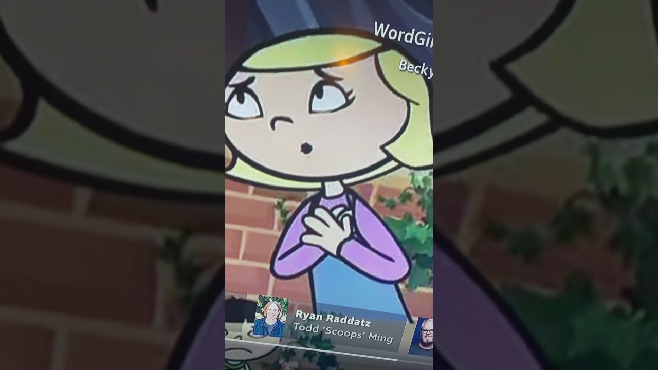 Word Girl Violet Being Like Come Over Here Boy