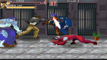 Crisis Evil 2 Remake (OpenBOR) - Longplay com Sam e Dean