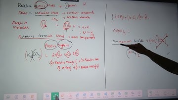 GCSE #AQA#OCR#WJEC#EDEXCEL#RELATIVE ATOMIC MASS