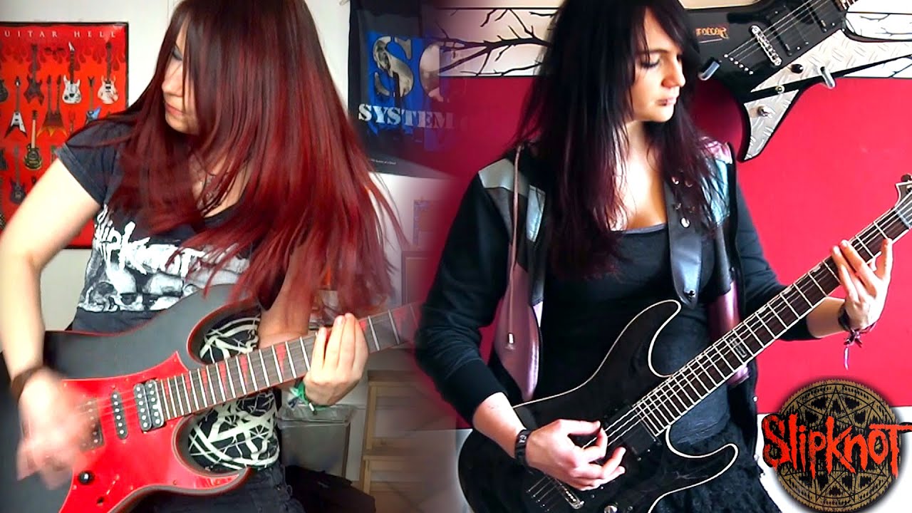 SLIPKNOT - Nomadic [GUITAR COVER] with SOLO by Jassy J & BulletVain